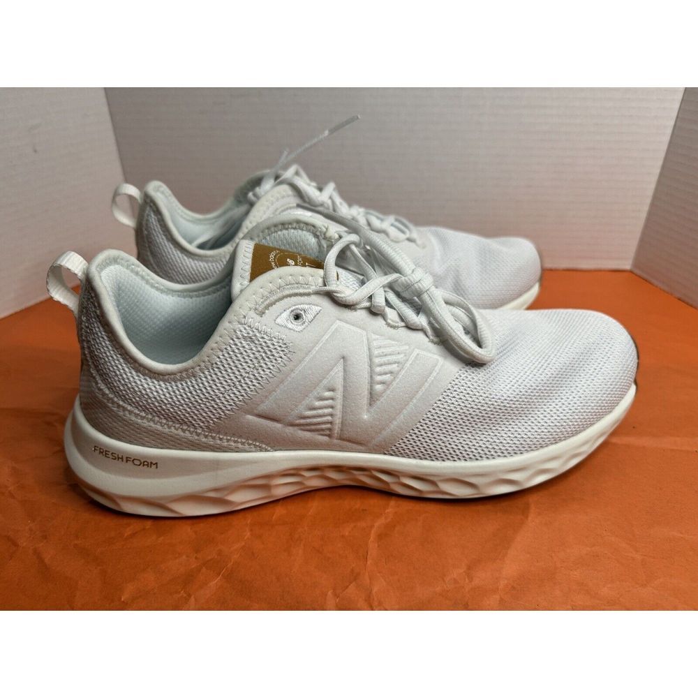 New Balance Men's Fresh Foam SPT Running Shoe White 11.5